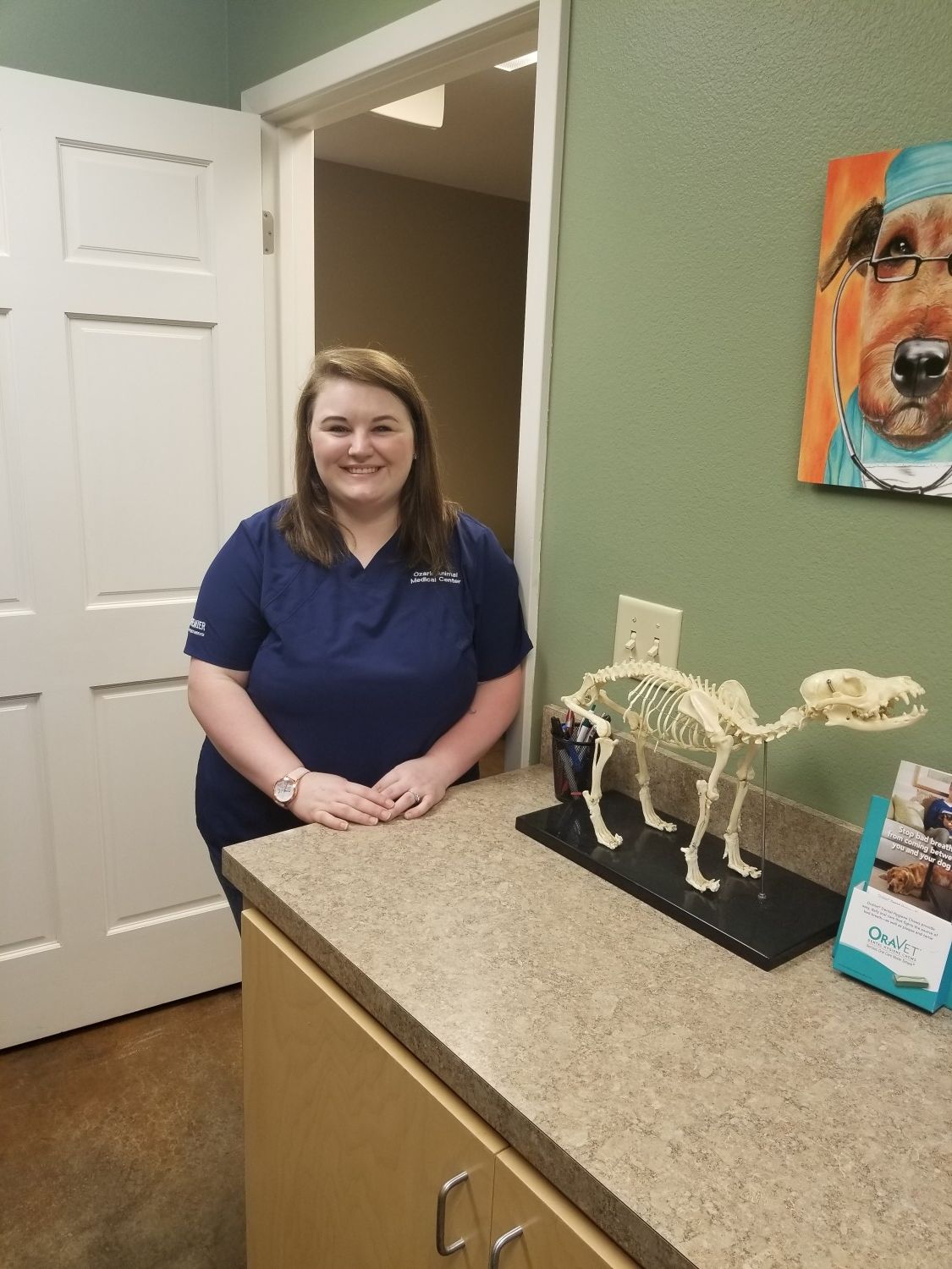 Ozark Animal Medical Center - Heber Springs, AR - Veterinary Assistant - Katrina Hewett - Bradley Self, DVM Ozark Animal Medical Center - Heber Springs, AR - Veterinary Assistant - Katrina Hewett - Bradley Self, DVM